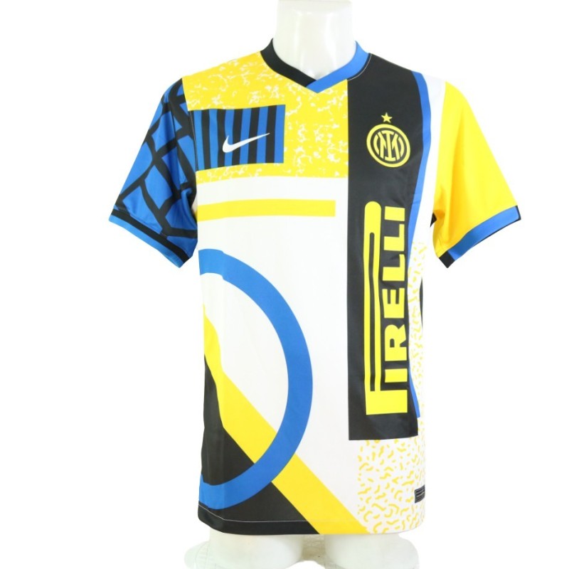 Maglia ufficiale Lukaku Inter, 2020/21 - Autografata