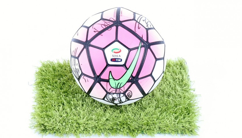 Pallone Serie A 2015/16 - Autografato dalla Juventus - CharityStars