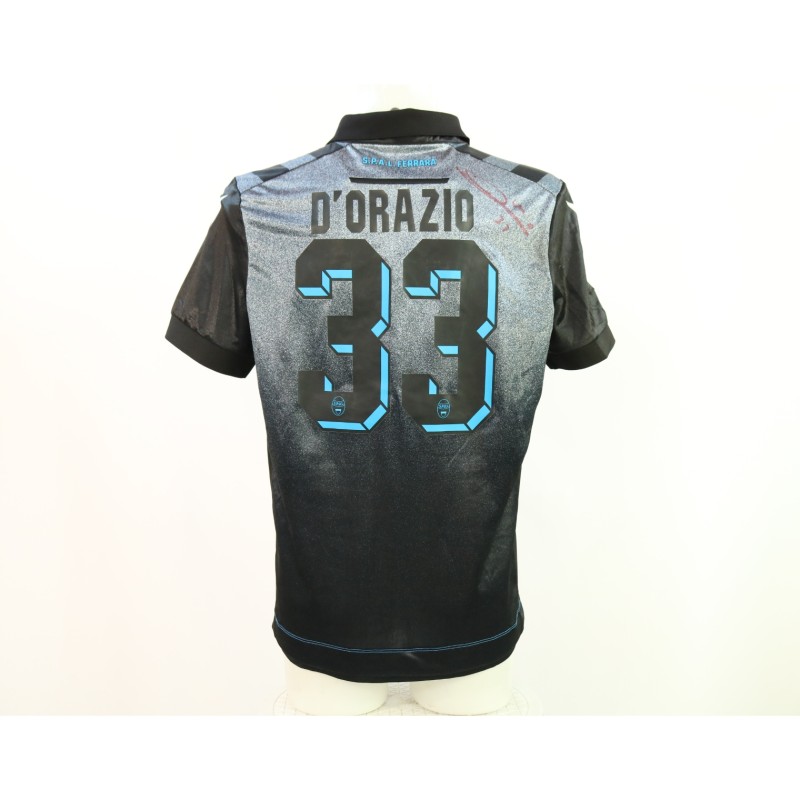 D'Orazio's Signed Unwashed Shirt, Legnago vs SPAL 2024 