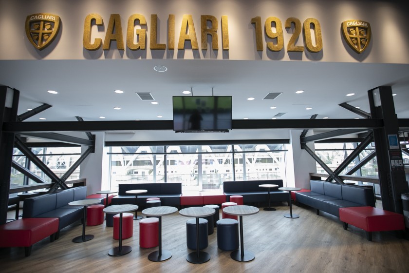 Enjoy the Cagliari vs Atalanta Match from the Blue Stand + Walkabout Museum and Hospitality
