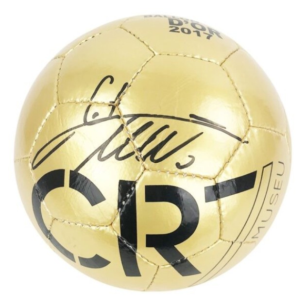 Cristiano Ronaldo's Real Madrid Signed Ballon D’or