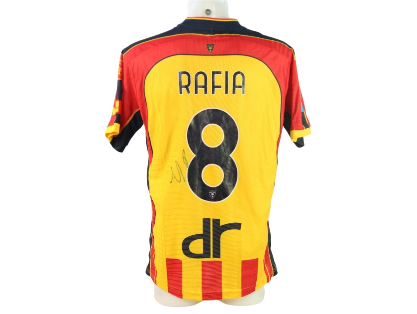 Rafia's Signed Unwashed Shirt, Napoli vs Lecce 2024