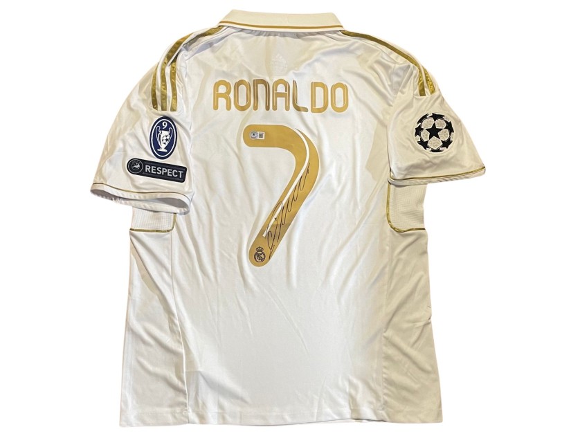 Cristiano Ronaldo Real Madrid 2011/12 Signed Replica Shirt