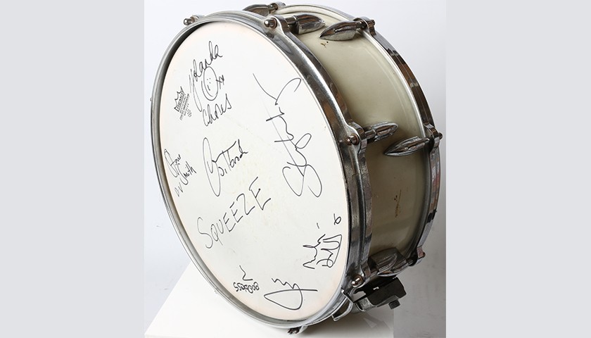 SIMON HANSON - Squeeze Signed Snare Drum