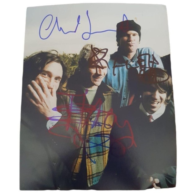 Red Hot Chili Peppers Signed Photograph 