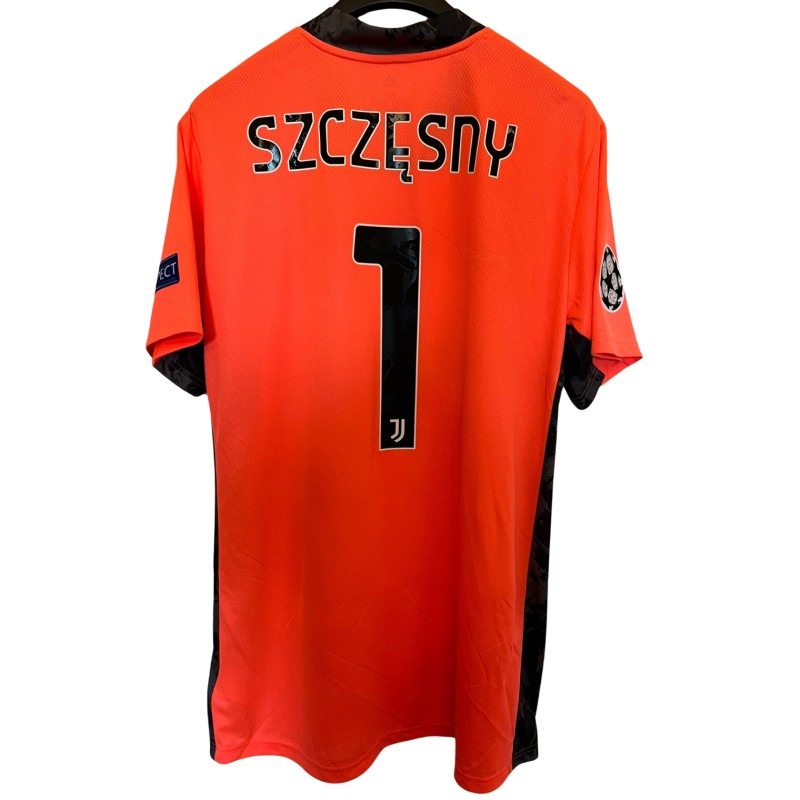 Szczesny's Match-Issued Shirt, Juventus vs Ferencvaros2020