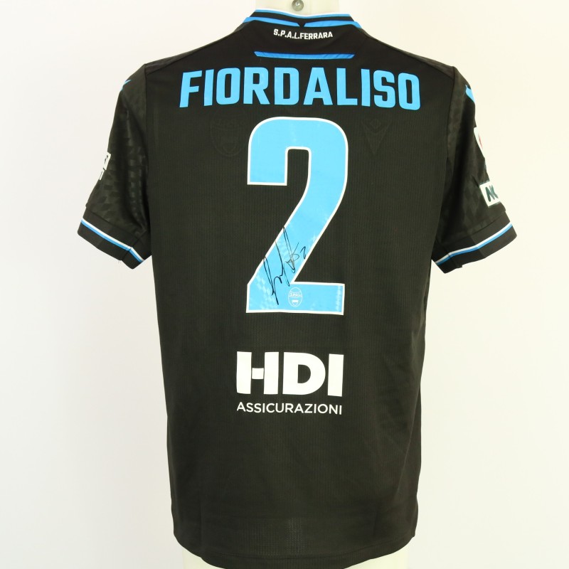 Fiordaliso's unwashed Signed Shirt, Entella vs SPAL 2024 