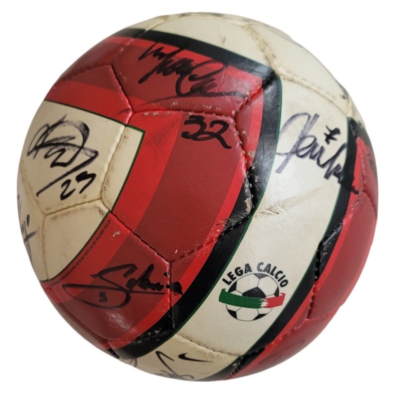 Pallone Match-Ball Serie A TIM, 2007/08 - Autografato dalla Juventus