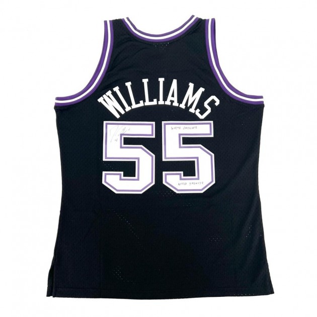 Jason Williams Signed Mitchell&Ness Sacramento Kings Shirt