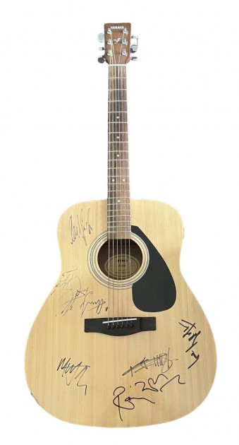 The Rolling Stones Signed Acoustic Guitar