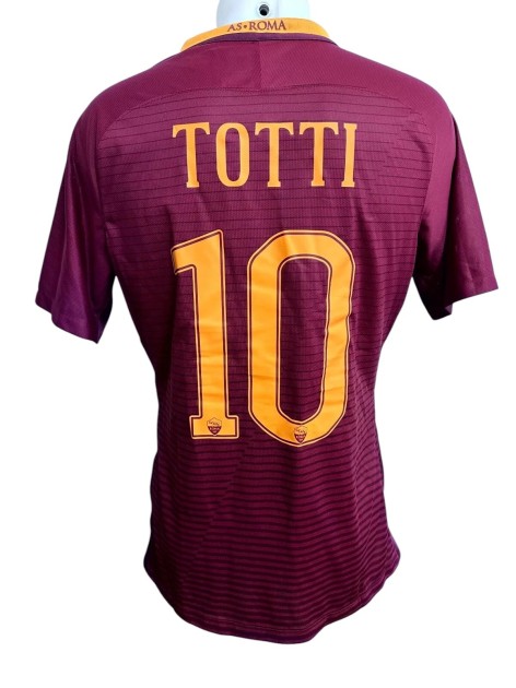 Totti's Roma Issued Shirt "Special Edition", 2016/17