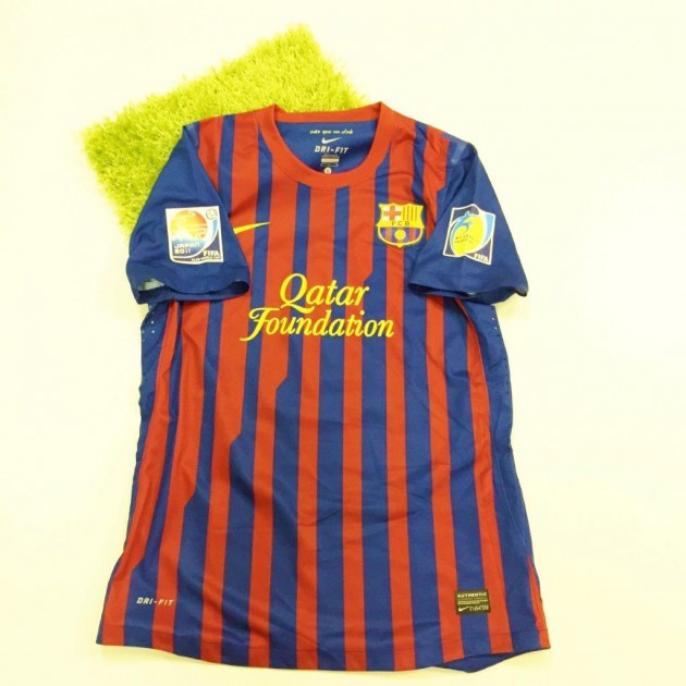 Messi Barcelona issued shirt, Japan Tour FIFA Club World Cup 2011