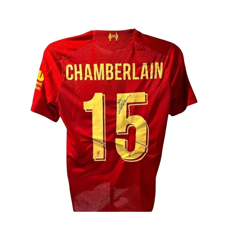 Alex Oxlade-Chamberlain's Signed 19/20 Official Liverpool Champions Football Shirt