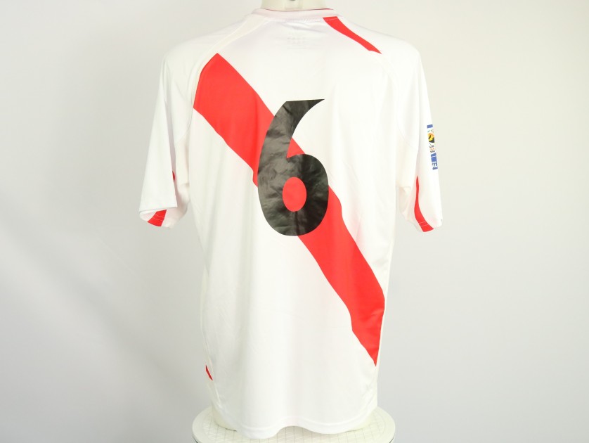 Vargas's Match-Worn Shirt, Peru vs Uruguay - WC 2010 Qualifiers