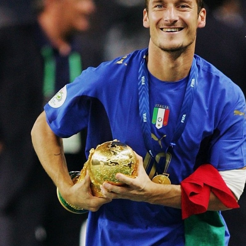 Totti Italy match issued shirt, FIFA World Cup 2006