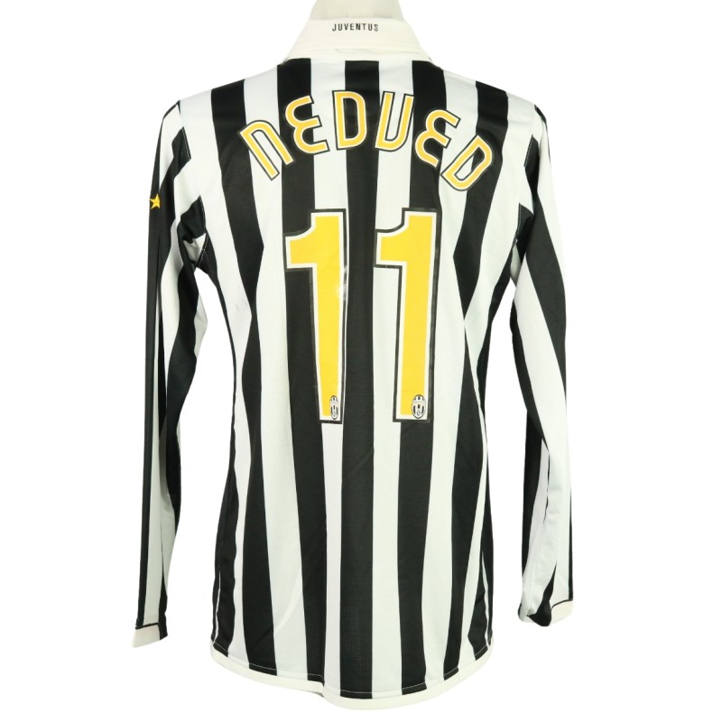 Nedved's Juventus Match Signed Shirt, 2006/07