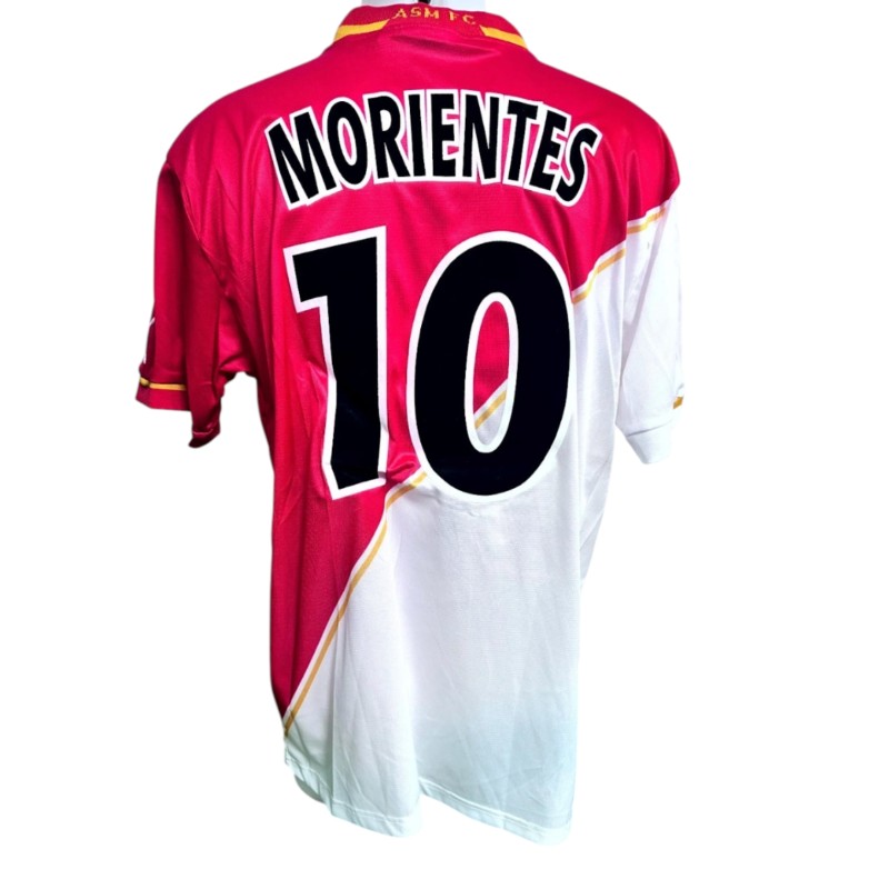Morientes' Match-Issued Shirt, Monaco vs Chelsea UCL 2004