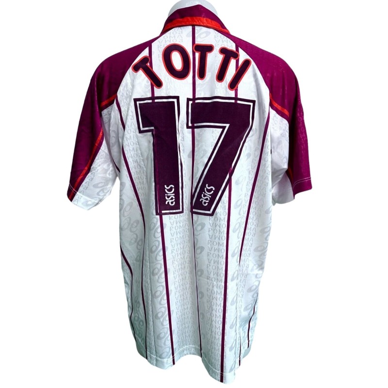 Totti's Match-Worn Shirt, Milan vs Roma 1997