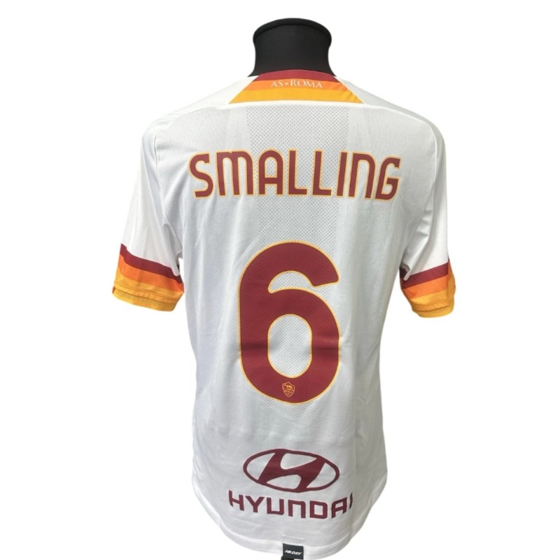 Smalling's Roma Match-Worn Shirt, 2021/22