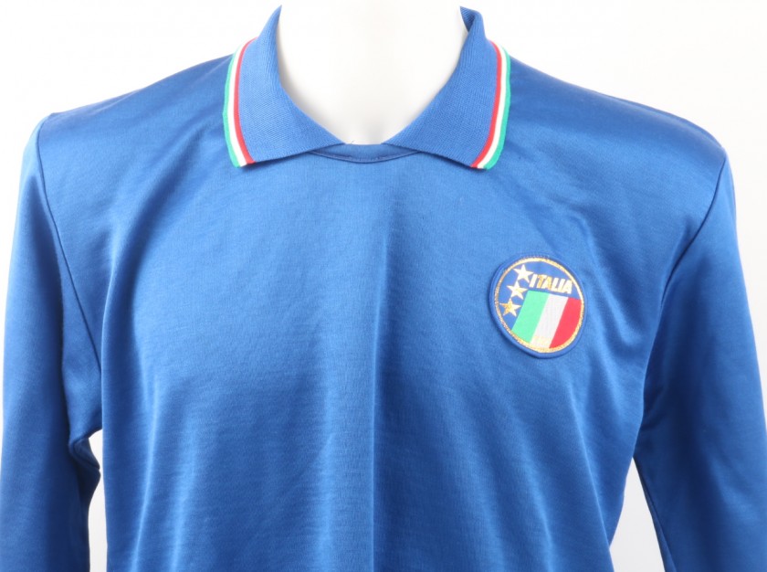 Baresi Match Worn Shirt, Italy-Hungary 1/5/1991