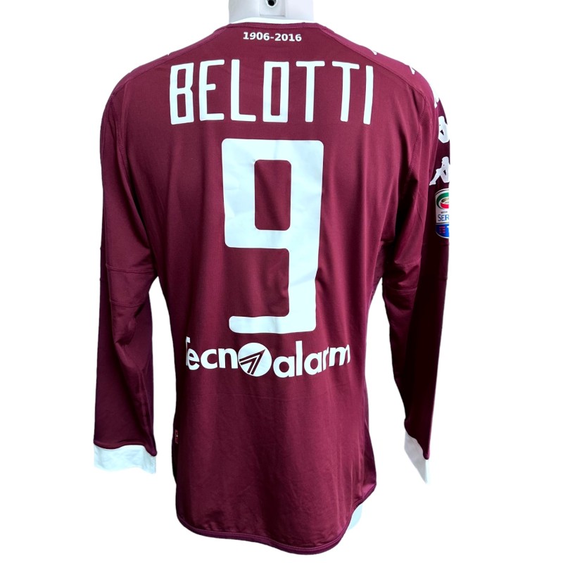 Belotti's Torino Match-Issued Shirt, 2016/17