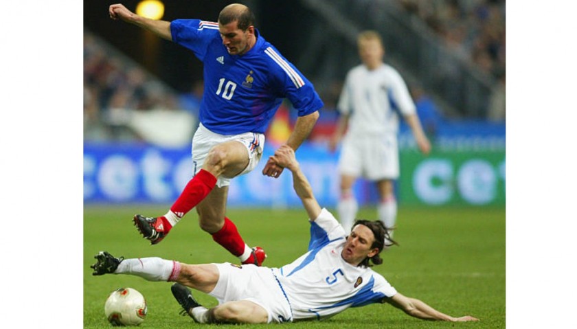 Zidane Official France Shirt, 2002