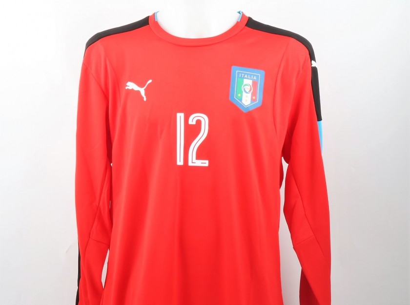 Donnarumma Signed Official 16/17 Italy Shirt