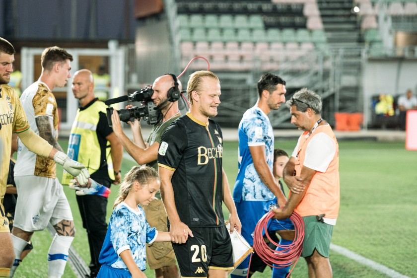 Scendi in campo come Mascotte in occasione di Venezia vs Atalanta