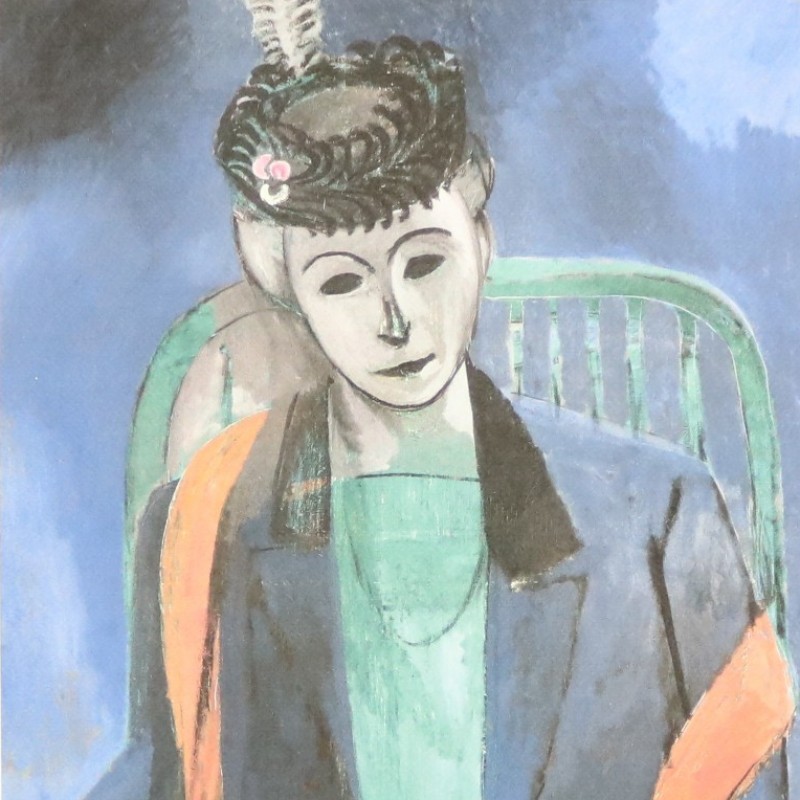 Henri Matisse Signed Offset Lithograph 