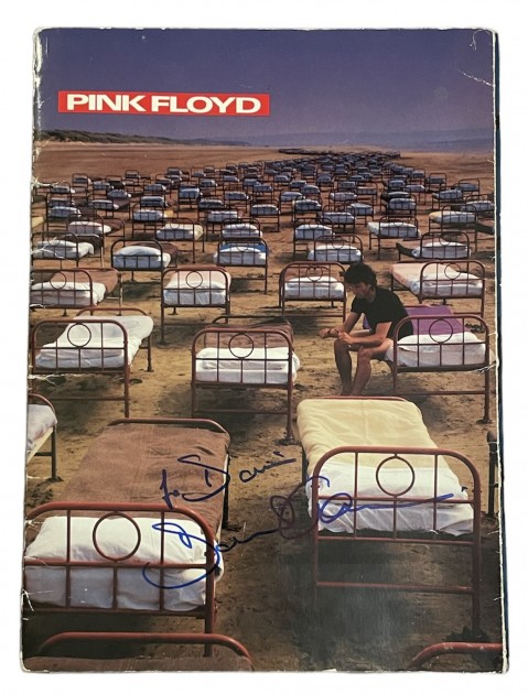 David Gilmour of Pink Floyd Signed Tour Programme