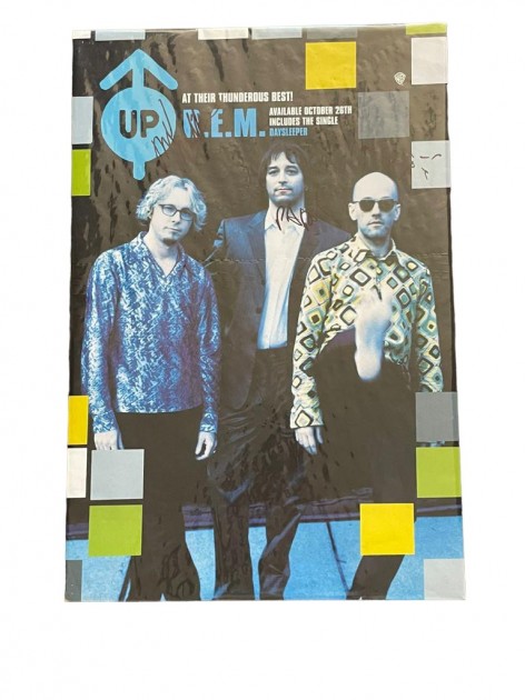 R.E.M. Signed Promotional Poster