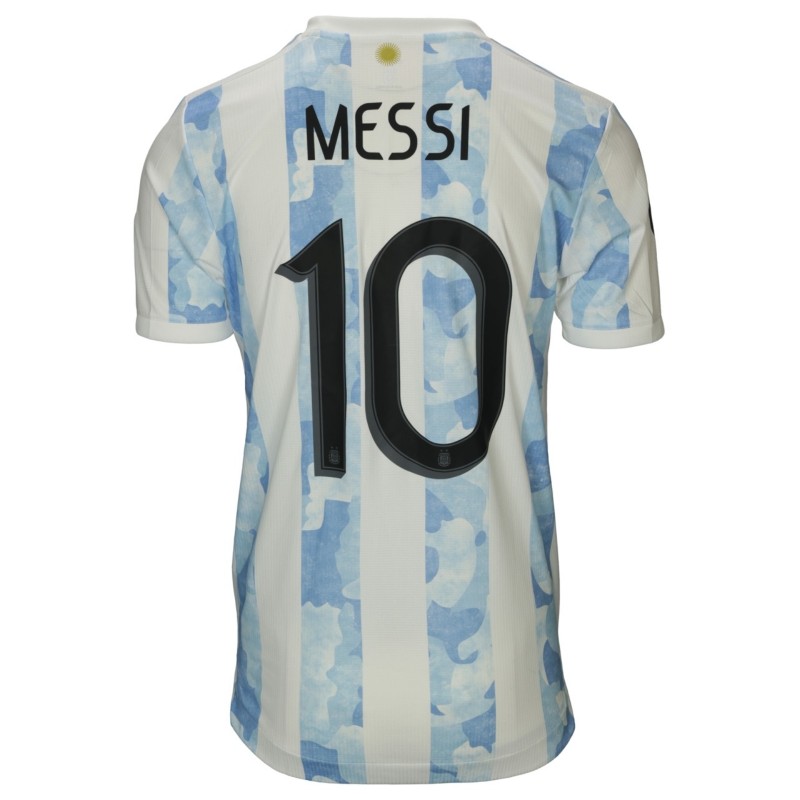 Messi's Match Shirt, Italy vs Argentina - Finalissima 2022