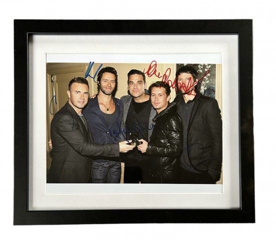 Take That Signed and Framed Photograph