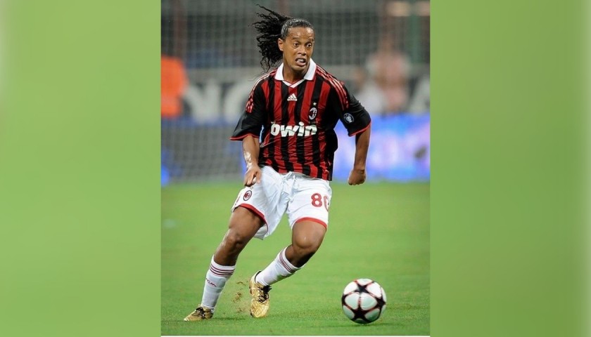 Ronaldinho's Official Milan Signed Shirt, 2009/10