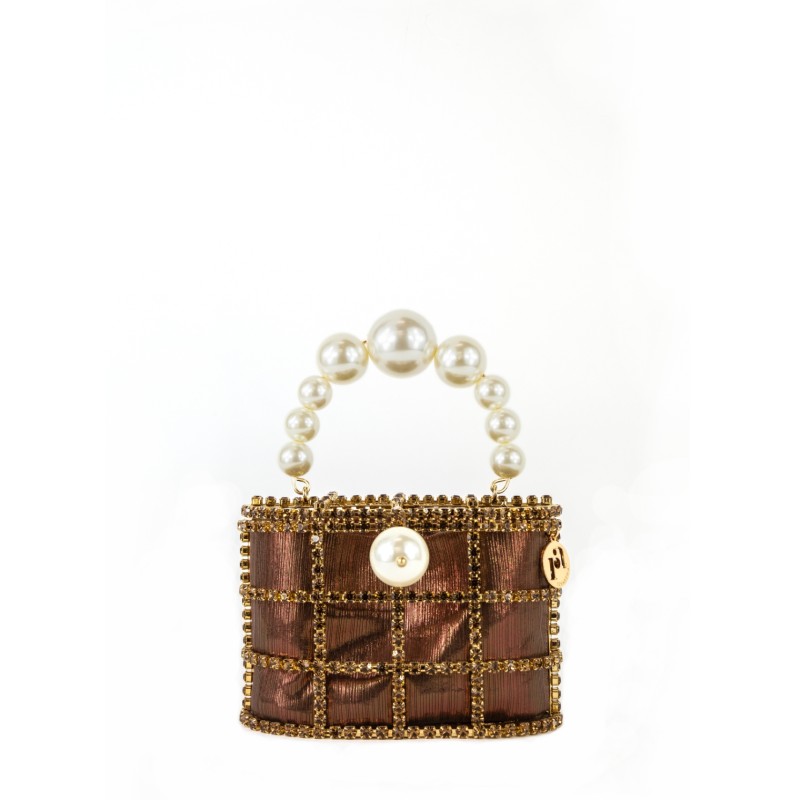 Rosantica Milano Holli Shiny Bag – Bronze Version