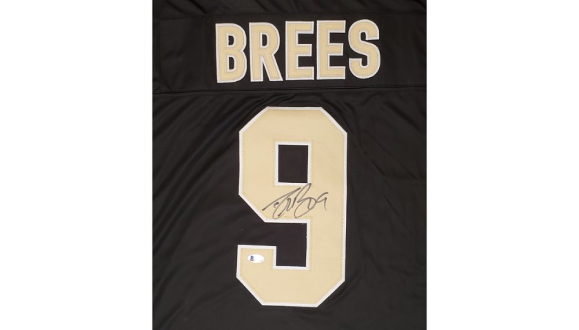 signed drew brees jersey