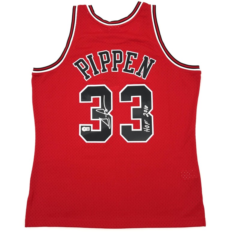 Canotta Scottie Pippen Chicago Bulls - Autografata 