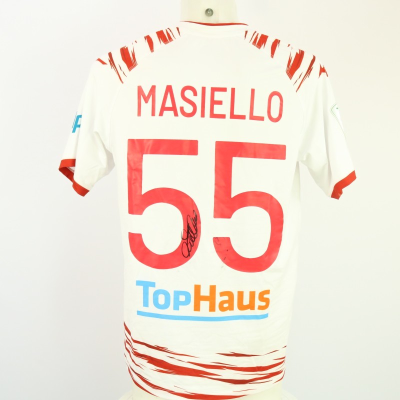 Masiello's unwashed Signed Shirt, Sudtirol vs Palermo 2024 