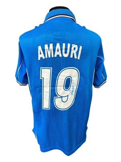 Amauri's Napoli Signed Vintage Shirt, 2000/01