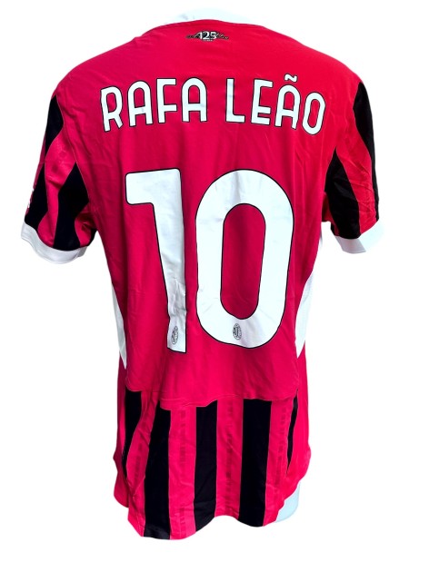 Leao's Match Shirt Lazio vs Milan 2024