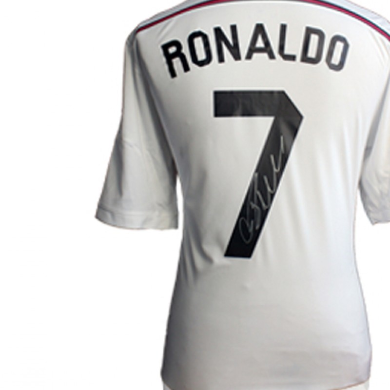 Cristiano Ronaldo signed Real Madrid shirt 2014-15
