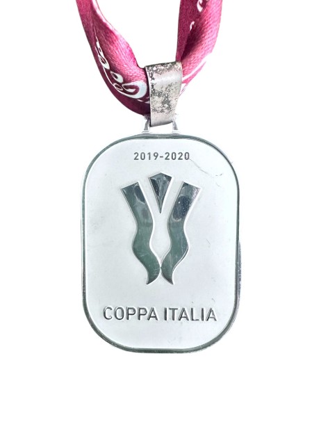 Second Place Silver Medal, Italian Cup Finals 2020 - Gifted to the Juventus Players