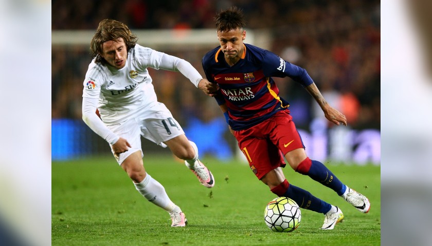 Neymar's Match Shirt, Barcelona-Real Madrid - Gracies Johan