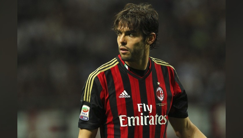 Official Milan Track Jacket Signed by Kaká