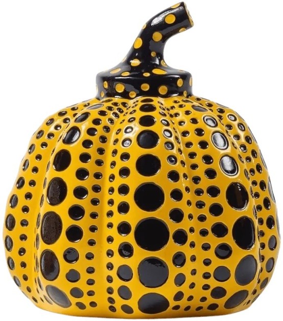 "Pumpkins (Open Edition Yellow)" di Yayoi Kusama