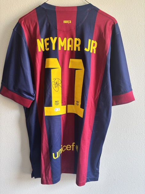 Neymar Signed Barcelona Jersey