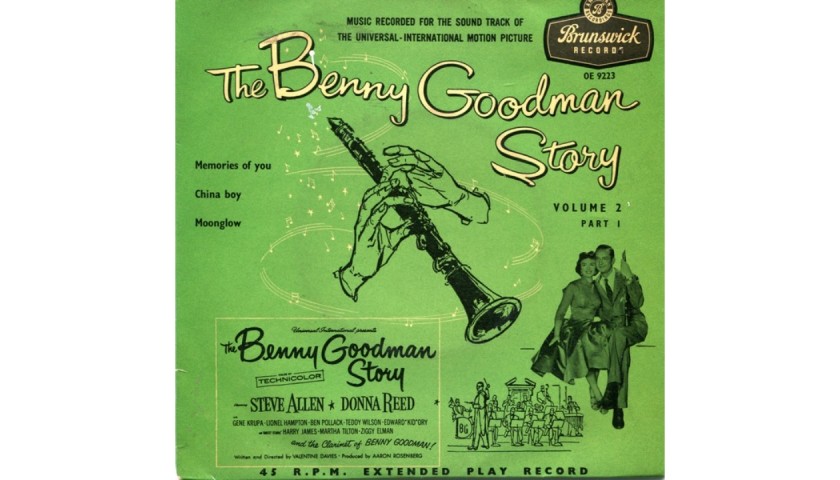 "The Benny Goodman Story Volume 2 Part 1" Vinyl Single - Benny Goodman, 1956