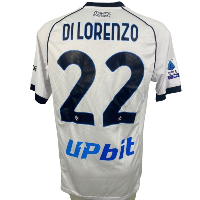 Di Lorenzo's Match-Issued Shirt, Genoa vs Napoli 2023