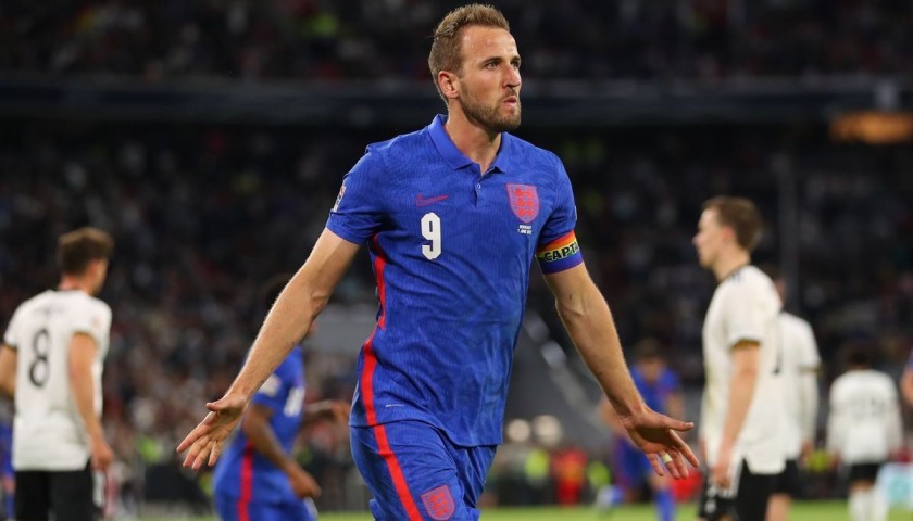 Kane's Match Shirt, Germany-England 2022