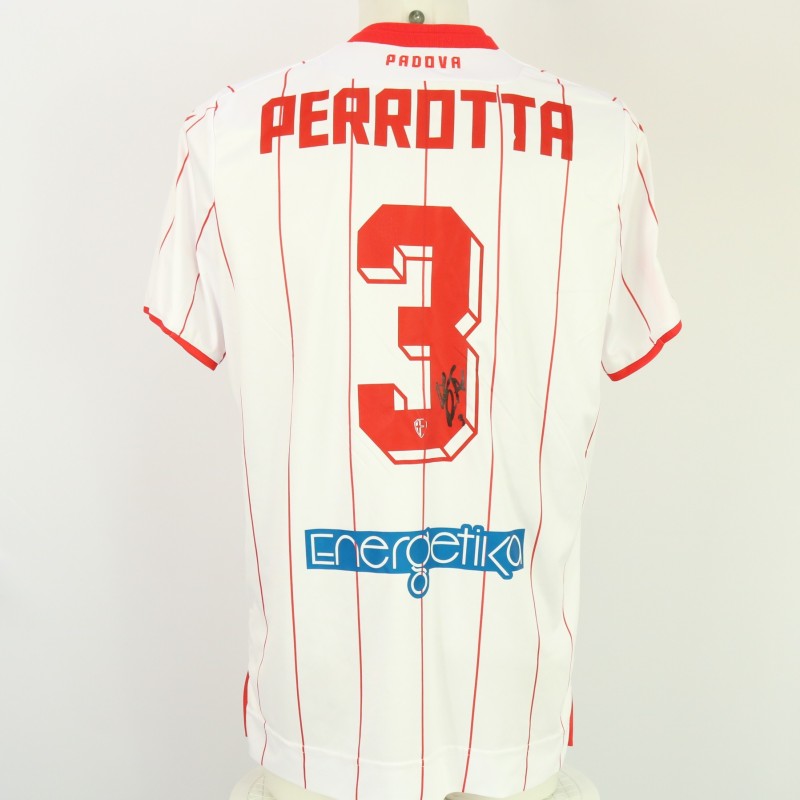 Perrotta's unwashed Signed Shirt, Catania vs Padova Shirt, Coppa Italia final 2024 